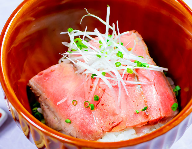 ローストビーフ丼